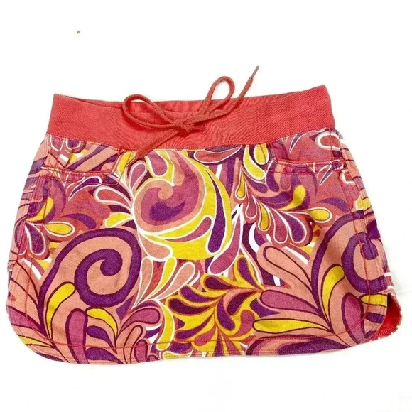 VTG Y2K Funky Swirl Mini Skirt - Picture 1 of 5